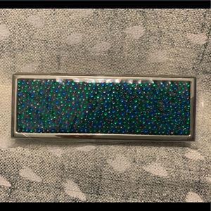 Judith Leiber compact mirror, never used with original plastic attached